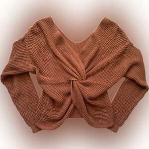 Terracotta Knit Sweater